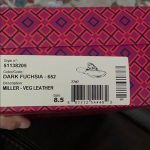 Tory Burch Miller Dark Fuchsia